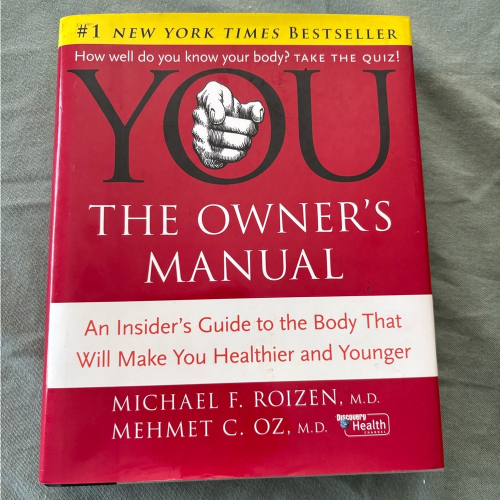 YOU The Owner's Manual - Red Health Guide by Michael F. Roizen & Mehmet C. Oz